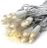51kEqUyterL. SL160  GKI/Bethlehem Lighting FlexChange Indoor/Outdoor Holiday Light Set with 50 Wide Angle Mini LED Lights, Warm White