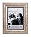 kieragrace Brooks Picture Frame, 5 by 7 Inch, Silver Crosshatch