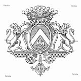 Wallmonkeys Peel and Stick Wall Decals - Heraldry Coat of Arms - 48