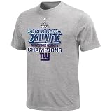 NFL New York Giants Super Bowl XLVI Champions Enormous Victory T-Shirt - Gray