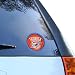 Oklahoma City Thunder Round Vinyl Basketball Decal