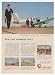 1960 Beechcraft Travel Air Airplane Color Photo Print Ad