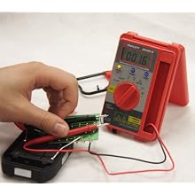 Triplett 2030-C Autoranging Pocket Sized Digital Multimeter, 600V AC/DC, 40 Megaohm Resistance