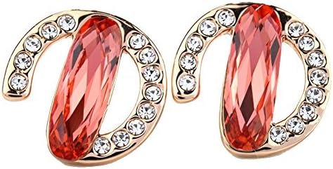 ER990077C4 "Rest fate" Alloy Leaf H-ID-Diamonds Women Earring