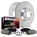 Power Stop K107 Front Z23 Evolution Brake Kit with Drilled/Slotted Rotors and Ceramic Brake Pads
