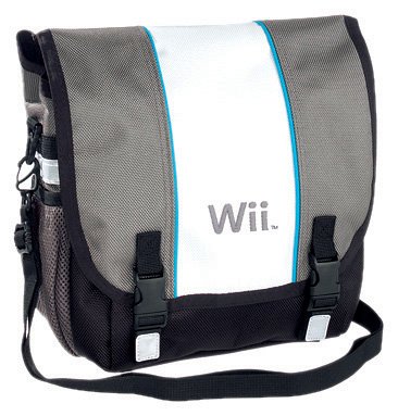 Childrens Toyshop  Used : 4Gamers Officially Licensed Messenger Console Bag (Wii)