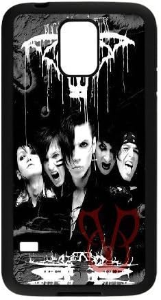 Custom High Quality WUCHAOGUI Phone case BVB - Black Veil Brides Music Band Protective Case For Samsung Galaxy S5 - Case-11