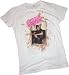 Justin Bieber - Color Splash Crop Sleeve Fitted Juniors T-Shirt