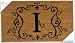 Monogram Coir Doormat Insert - I