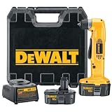 Factory-Reconditioned DEWALT DW960K-2R Heavy Duty 3/8-Inch 18-Volt Cordless Right Angle Drill Kit