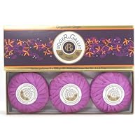 Roger & Gallet Ginger Perfumed Soap - Coffret of 3 Soaps 100 Gr.