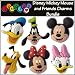 Jibbitz Disney Mickey Mouse and Friends 6-Pack for Crocs/Crocs O Dial Charms - Mickey...