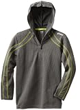 ASICS Boys 2-7 Grid Hooded Shirt