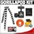 Joby GP3 Gorillapod SLR-Zoom Flexible Tripod + Giottos Compact Ball Head + Cameta Accessory Kit for Canon Rebel XSi, XS, T1i, XTi, 40D, 50D, Nikon D40, D60, D5000, D90, D300, D700, Olympus Evolt E-30, E-450, E-520, E-620, and Sony Alpha A200, A300, A350, A700 Digital SLR Cameras