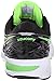 Saucony Men's Hurricane ISO 2 Running Shoe, Black/Silver/Slime, 9 M US