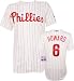 Ryan Howard Majestic Home Authentic Onfield Cool Base Philadelphia Phillies Jersey - 40