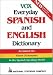 Book Vox Everyday Spanish and English Dictionary