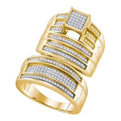 Cheap Girls Jewelry 0.58CTW DIAMOND FASHION TRIO SET For Sale