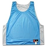 Baby Blue & White Lacrosse Reversible