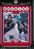 2008 Topps Opening Day # 11 Yorvit Torrealba - Colorado Rockies - MLB Baseball Trading Card in a Protective Screw Down Display Case