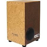 Tycoon Percussion 29 Series E-Cajon - Bubinga Body With Makah Burl Front Panel