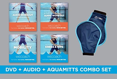 WECOACH Water Exercise: 2 Audio CD, 2 DVD and Aquamitts combo