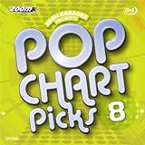 Zoom Karaoke CD+G - Pop Chart Picks 8 - 20 Tracks [Card Wallet]