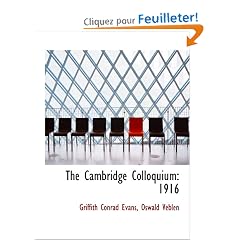 The Cambridge Colloquium: 1916