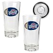 Cleveland Cavaliers NBA 2pc Pint Ale Glass Set with Basketball Bottom - Oval Logo by Great American Products