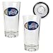 Cleveland Cavaliers NBA 2pc Pint Ale Glass Set with Basketball Bottom - Oval Logo by Great American Products