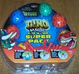 FIZZ N FIND SUPER PACK/ 6 MAGIC DINOSAUR EGGS