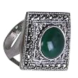 Handmade Ring Sterling Silver Indian Jewelry US Size 4 (rng366)