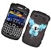 RIM BlackBerry Bold 9700 9780 / Onyx 9020 (AT&T and T-Mobile) Snap-On Protector Rubberized Hard Case "Tribal Design" Design