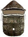 7A.M. ENFANT "Le Sac Igloo" Footmuff, Converts into a Single Panel Stroller and Car Seat Cover - Caf&eacute;, Large