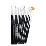 MASH Professional 15 piece Nail Art Brush Kit Set
