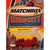 Matchbox Emergency Vehicle Exclusive Hero City Flame Chopper #5 1 64 Scale Collector