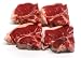 New York Prime Meat USDA Prime American Fresh Lamb Loin Chops, 1-1/2-inch thick, 4-Count, 24-Ounce Packaged in Film & Freezer Paper