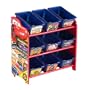 Delta Enterprise Cars 9-Bin Toy Organizer