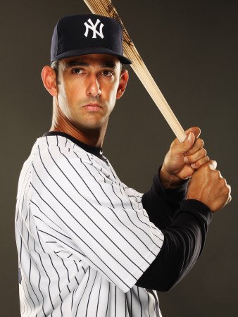 New York Yankees Photo Day, TAMPA, FL - FEBRUARY 23: Jorge Posada Photographic Poster Print by Al Bello, 9x12