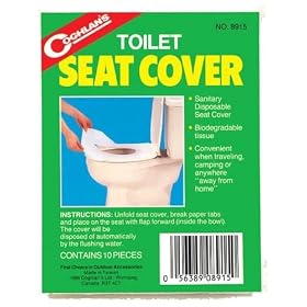 Coghlans 8915 Coghlans Toilet Seat Cover Pk 10