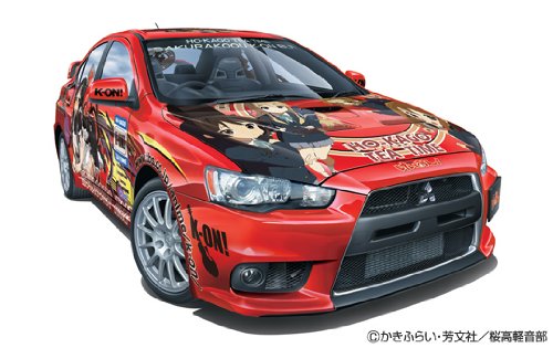 1/24 痛車 No.11 けいおん! ランサーエボリューションX