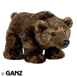Webkinz Grizzly Bear with Trading Cards