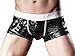 99extra Underwear Men's Tinsel Ice Silk Skinny Boxer Briefs