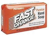 Permatex 25575-24PK Fast Orange Pumice Bar Hand Soap - 5.75 oz. bar, Pack of 24