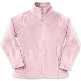 Celebrate Life Embroidered Women's Fleece Jacket: Breast Cancer Charity Apparel Gift