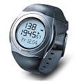 Beurer PM 25 Heart Rate Monitor - Silver/Dark Blue
