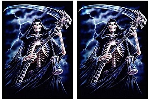 REAP IT - 100 Shuffle-Tech GLOSS Finish Reaper Sleeves by MAX PRO (fits Magic / MTG, Pokemon Cards) ...