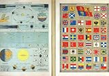 1910 Flags Nations Astronomy Phases Moon Eclipse Sun