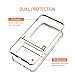 LABC, iPhone 8 Plus/iPhone 7 Plus Case, Kickstand Clear Case, Easy Grip/High Durability/Anti Slip/Protection -Clear/Rosegold (LABC-127-CRG)