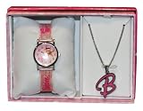 Barbie Analogue Watch And Necklace Set